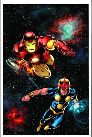 Iron Man Supernova
 by  Written by Paul Tobin; Art by Craig Rousseau
